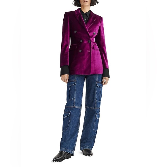 rag & bone Jackets & Blazers - Rag and bone opal velvet jacket